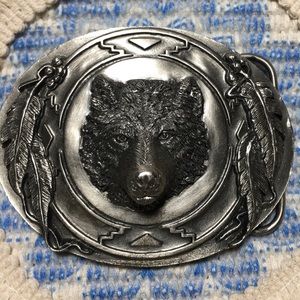 COPY - Siskiyou Wolf Belt Buckle